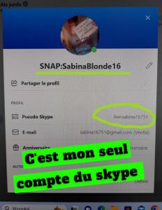 Photo de Sabinablond